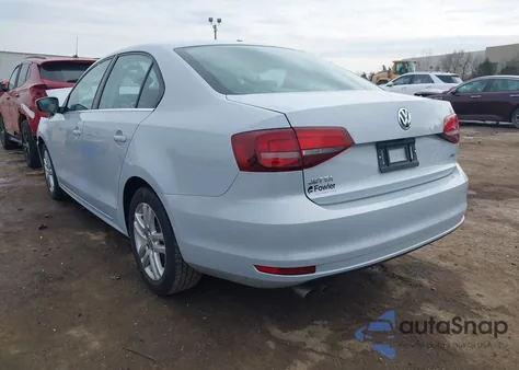 2017 Volkswagen Jetta 1.4T S z USA, uszkodzony, nr VIN 3VW2B7AJ0HM363956
